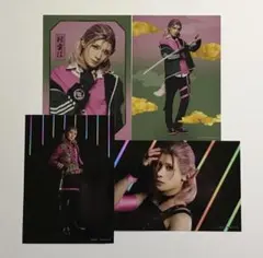 ミュージカル 刀剣乱舞 八 乱舞野外祭 村雲江 ブロマイド 4枚セット