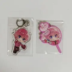 すとぷり さとみ アクキー うちわキーホルダー