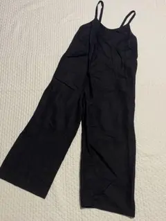 《OZOC》サロペット　オーバーオール　ブラック　38