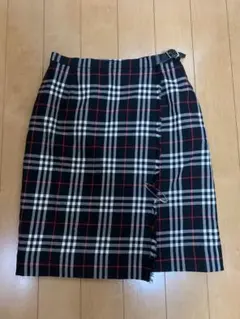 バーバリー チェック柄 巻きスカート