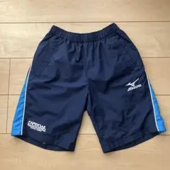 セントラルスポーツ選手用ハーフパンツ Mizuno Sサイズ ネイビー　腰紐無し
