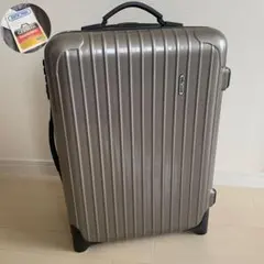 値下げ済✅リモワ サルサ 2輪 33L 付属品説明書 中板完備⭐︎人気色シャンパン