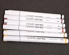 コピック アクレア 6本セット Mustard Yellow 他 水性顔料