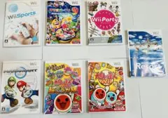 Wiiゲームソフト7本セット