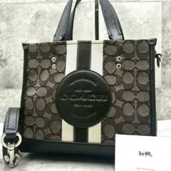 美品 コーチY2K 2way トートバッグ ショルダーバッグ デンプシー ロゴ