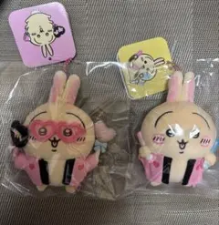 ちいかわ オタ活 うさぎ ぬいぐるみ マスコット うちわ　ペンライト　2種