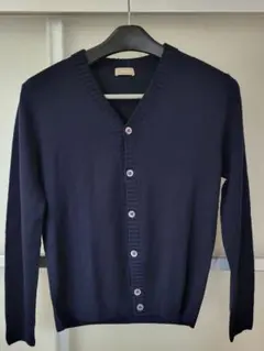 美品✨現行クルチアーニ　コットンカーディガン　46 M ネイビー　近年モデル 美品✨現行クルチアーニ コットンカーディガン 46 M ネイビー