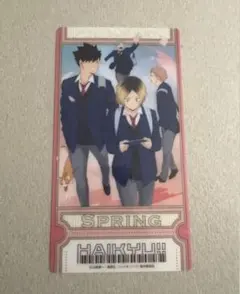 ハイキュー ビジュアルクリアチケット