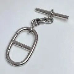 エルメス　シェーヌダンクル　キーリング　カラビナ　シルバーのサムネイル