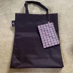 オトナミューズ　付録　Aquascutum　チェック柄ポーチ付きマナーバッグ