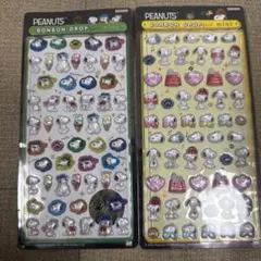 PEANUTS BONBON DROP mini スヌーピーシール2シートセット