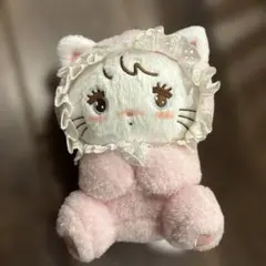 mikko characters ふわふわBABY BIG ぬいぐるみ　ネコ