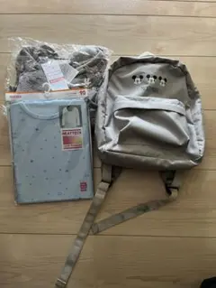 ミッキーリュック　アウター　ヒートテック長袖