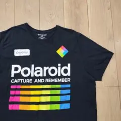 US古着Tシャツ ポラロイド Polaroid ブラック 黒 2XL