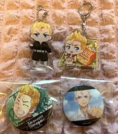東京リベンジャーズ 花垣武道 缶バッジ アクリルスタンド グッズセット