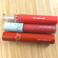 【まとめ売り】romandリップティントセット #01 #02 #13