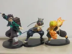 【鬼滅の刃】炭治郎・善逸・伊之助 フィギュア　3点セット