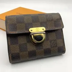 美品 ルイヴィトン ポルトフォイユ・コアラ 二つ折り財布 ダミエ ブラウン 美品 ルイヴィトン ポルトフォイユ・コアラ 二つ折り財布 ダミエ