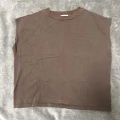 アーバンリサーチ/ブラウンノースリーブTシャツ Freeサイズ