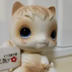 昭和レトロ　猫の貯金箱　置物　フィギュア