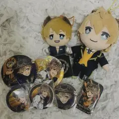 ツイステ　ラギー・ブッチ ぬいぐるみ＆バッジセット まとめ売り