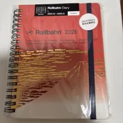 Rollbahn Diary L 2026 直営店限定　赤富士のサムネイル