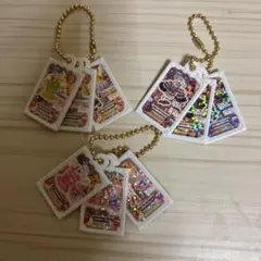 アイカツカード ミニチュアチャーム らんちゃん、さくらちゃん