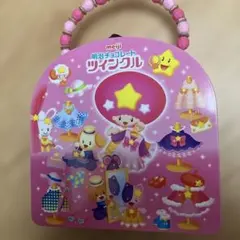 meiji ツインクル ハンドバッグ缶 カンカン おもちゃバッグ ピンク