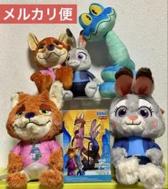 【新品】ズートピア2 ぬいぐるみリュック　ペアぬいぐるみ　フィギュア