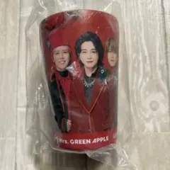 Mrs. GREEN APPLE タンブラー 赤