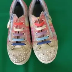 カラフルスパンコールスニーカー