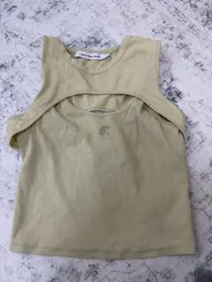 CK リブタンクトップ