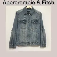 Abercronbie&Fitch　デニム　Gジャン　ダメージ　アバクロ　古着