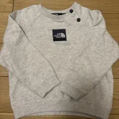 THE NORTH FACE グレー トレーナー　90cm