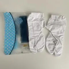 メンズ　足袋（ホワイト） ポリエステル・綿混合　27.0cm