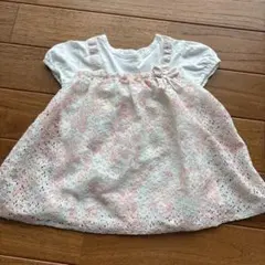 花柄レース チュニック 120cm
