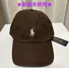 未使用品　ラルフローレン　キャップ　茶色 2025年最新】ラルフローレン キャップの人気アイテム - メルカリ