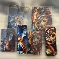 煉獄杏寿郎　猗窩座　鬼滅の刃　無限列車編　WEBSHOPくじ　アクリルスタンド