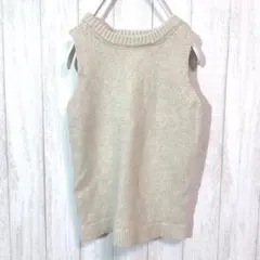 グレイル　ベスト　ニット　ノースリーブ　レディース　ニット　Uネック
