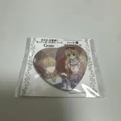 ある日、お姫様になってしまった件について ある姫 グラッテ ハートホロ缶バッジ