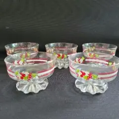 ガラス製 デザートカップ 5客セット - メルカリ