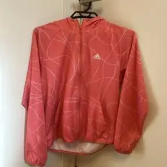 adidas ピンク ドット柄 アウター M