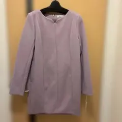 【新品】REDYAZEL ワンピース ミニ 長袖 ラベンダー レディアゼル