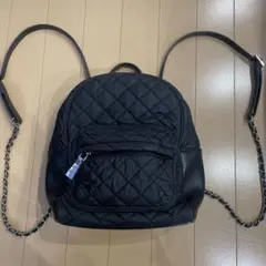 Rady ブラック キルティングリュック