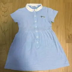 ファミリア　半袖ワンピース　120 刺繍
