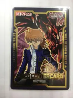 遊戯王 フィールドセンターカード 城之内 真紅眼の黒竜