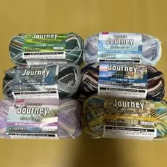 DAISO Postcard Journey 毛糸 6点セット
