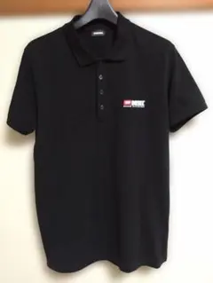 本物正規◆DIESEL ディーゼル◆ポロシャツ ストレッチ KLARK 黒■L■新品