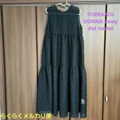 【美品】TORRAZZO DONNA 2way dot tiered
