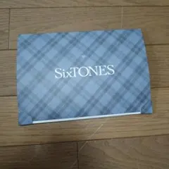 SixTONES チェック柄カレンダー